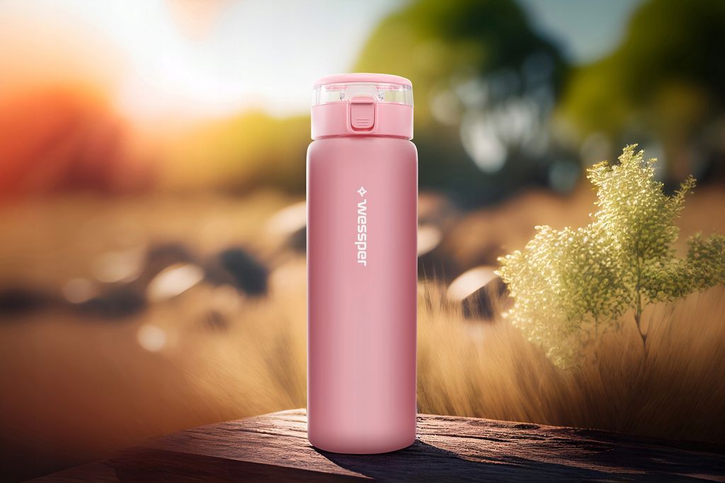 Wessper Wasserfilterflasche, Trinkflasche Aus Borosilikat Produktbild 6