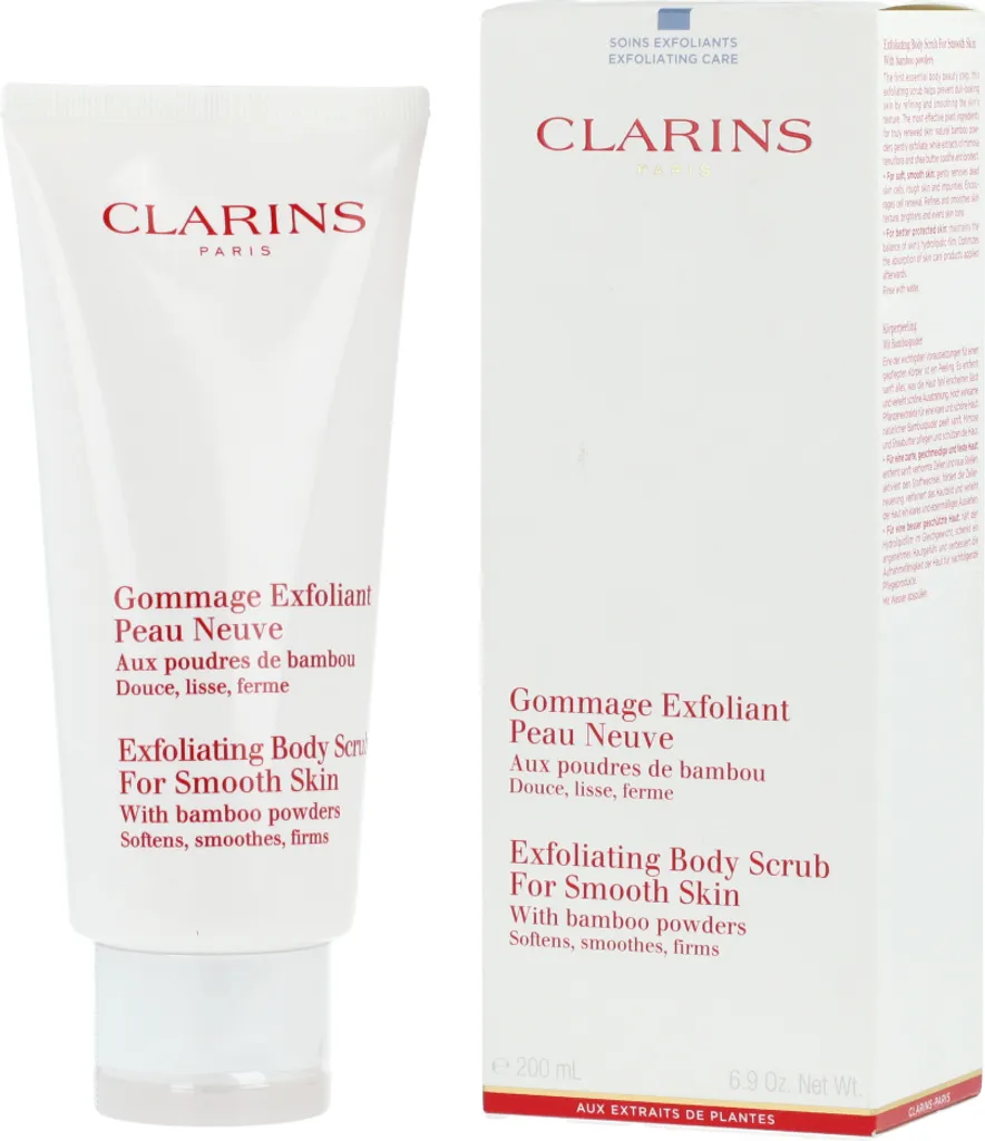 Crème de Gommage Clarins 200 ml : Exfoliant aux Poudres de Bambou