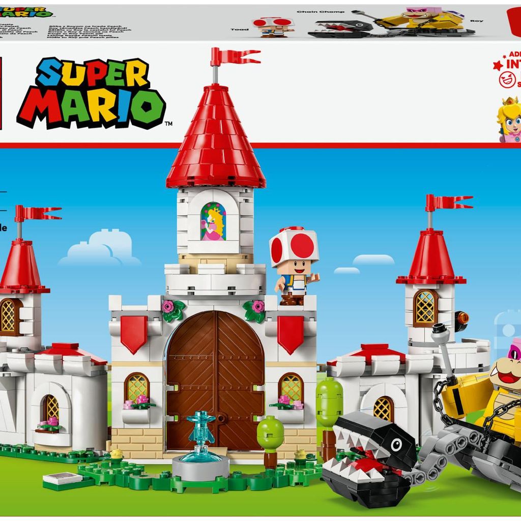 LEGO Super Mario Bataille avec Roy au Château de Peach Image du produit 