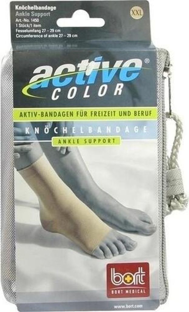 BORT ActiveColor Knöchelbandage XXL haut
