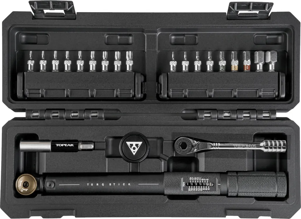 Clé dynamométrique Topeak Torq Stick Pro 4-20 Nm pour vélo de route