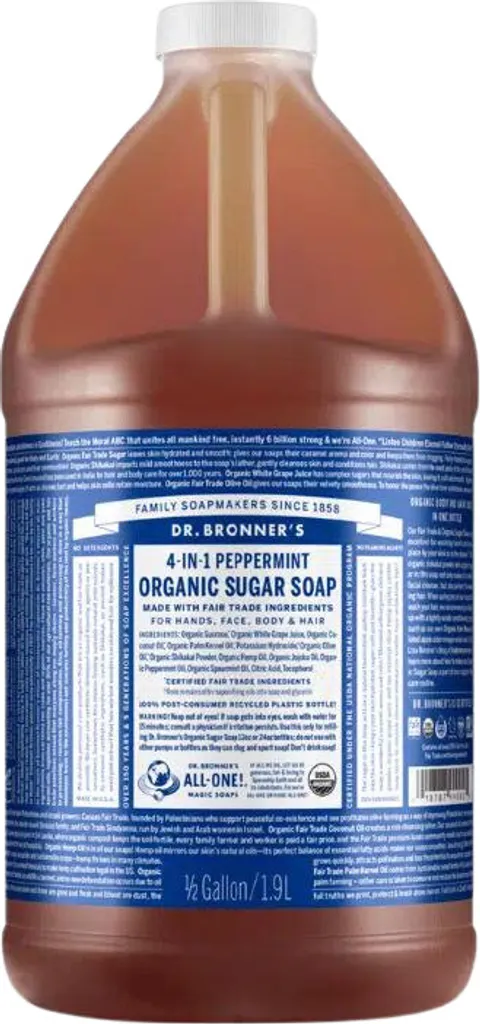 Bio Sugar Soap Pfefferminze 1.9l