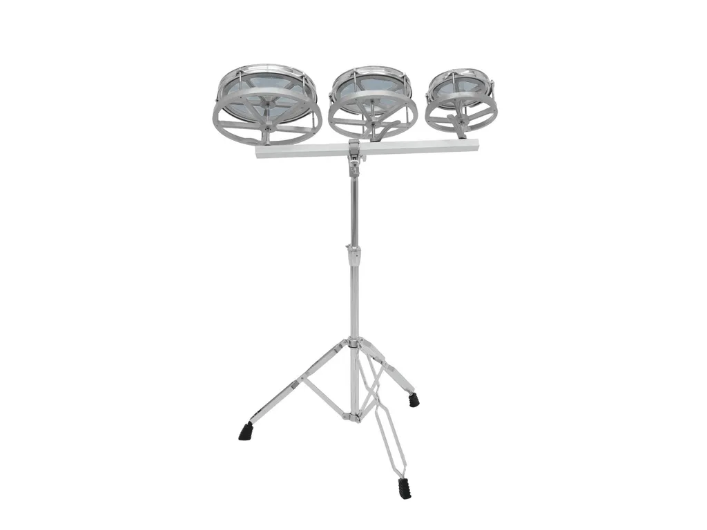 Roto-Tom-Set de percussion complet avec son support réglable noir - 2