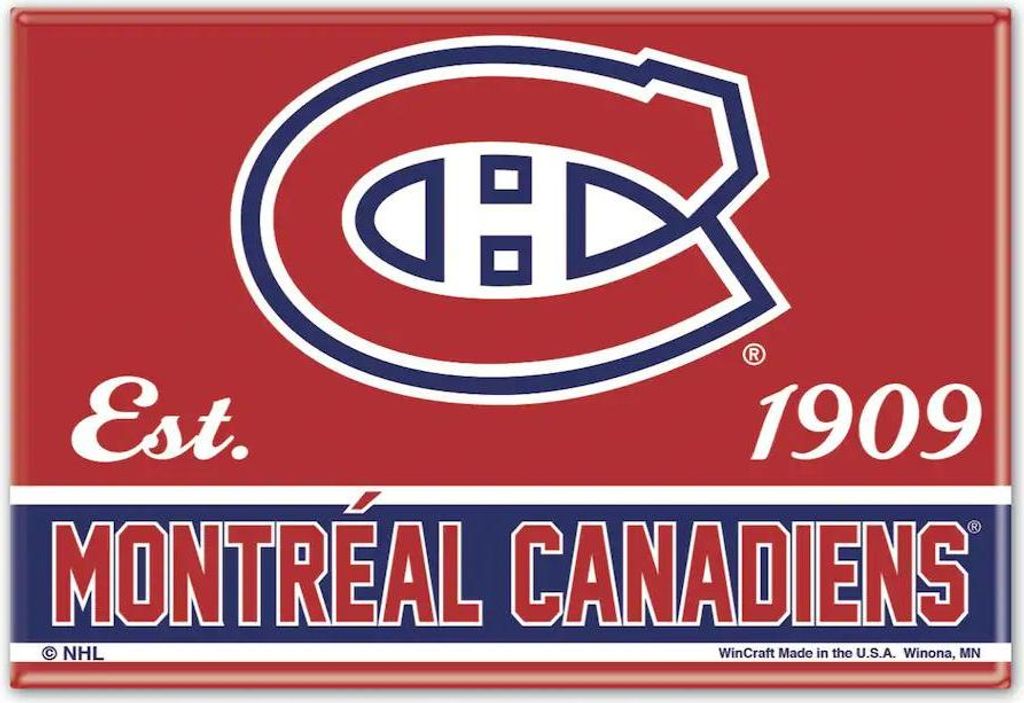 WinCraft NHL MONTREAL CANADIENS Metall Magnet