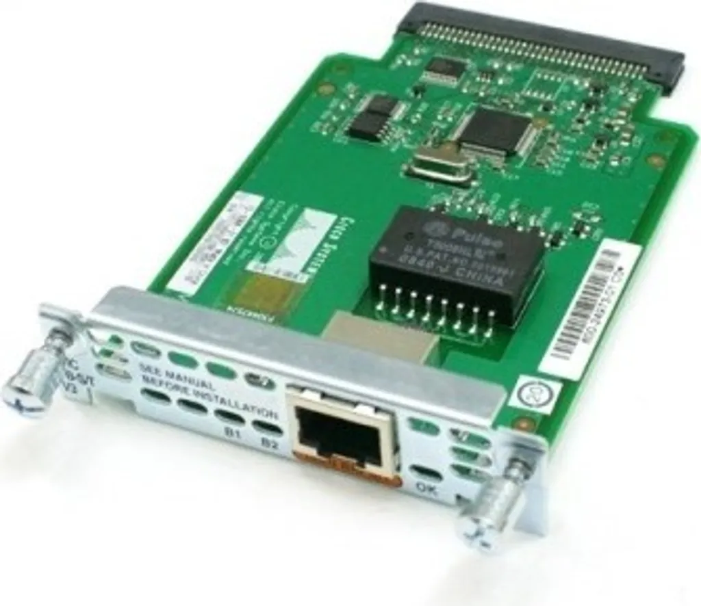 Cisco WIC-1B-S/T-V3 Carte d'Interface Réseau RNIS WAN pour Routeur