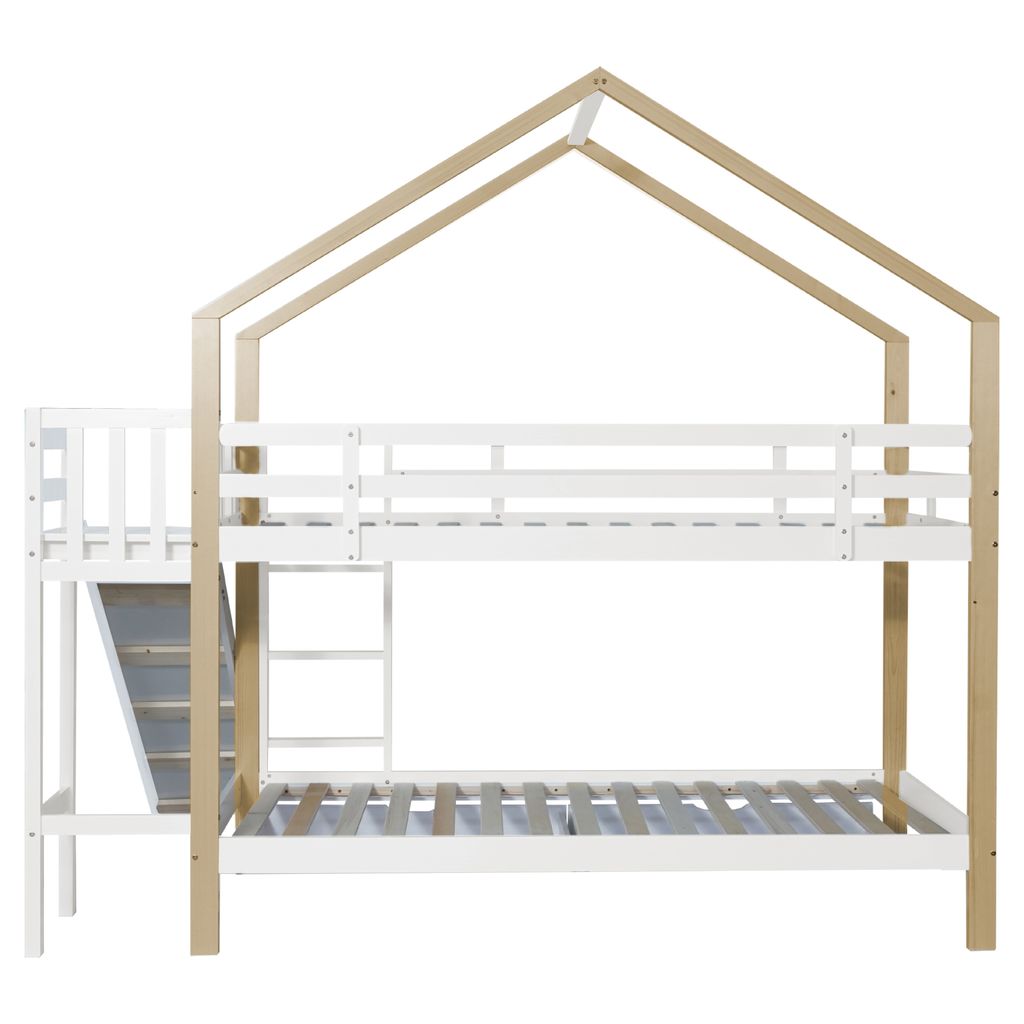 Flieks Etagenbett mit Rausfallschutz, Kinderbett mit Produktbild 