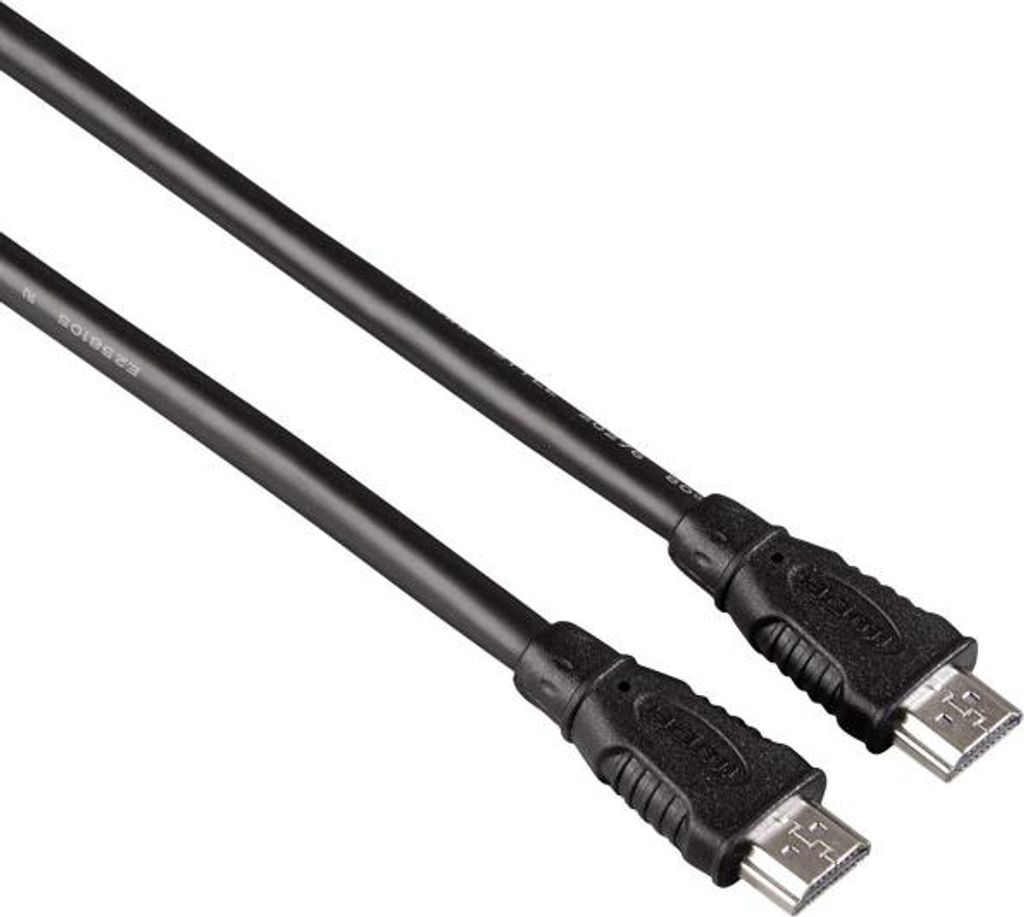 HAMA HDMI Kabel HighSpeed FullHD 3D 3m schwarz HDMI-KABEL 3,00M IP10 20166