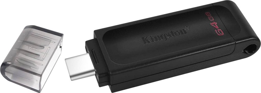 Kingston Technology DataTraveler 64GB 70 s rozhraním USB-C Obrázek produktu 