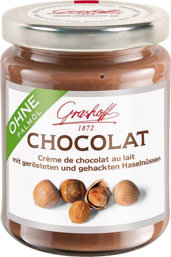 Schoko-Creme CHOCOLAT mit Milchschokolade und Haselnüssen Produktbild 