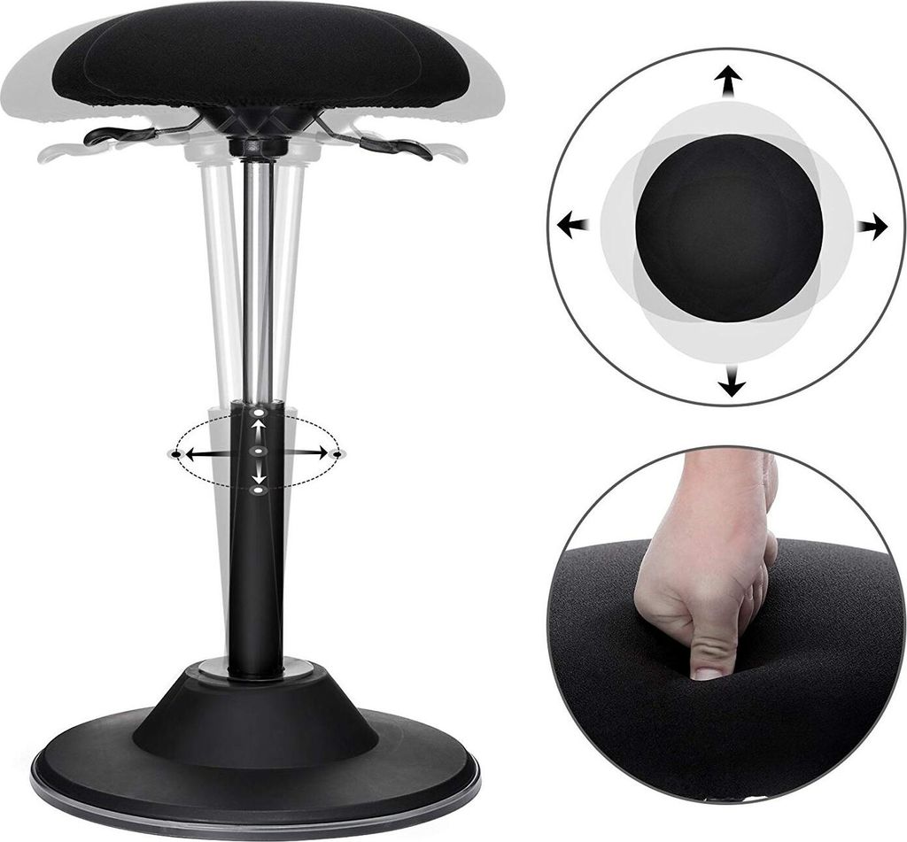 SONGMICS Barhocker um 360° drehbar Produktbild 4