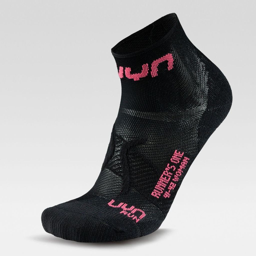 UYN Woman RunnerŽs one socks black pink 35-36