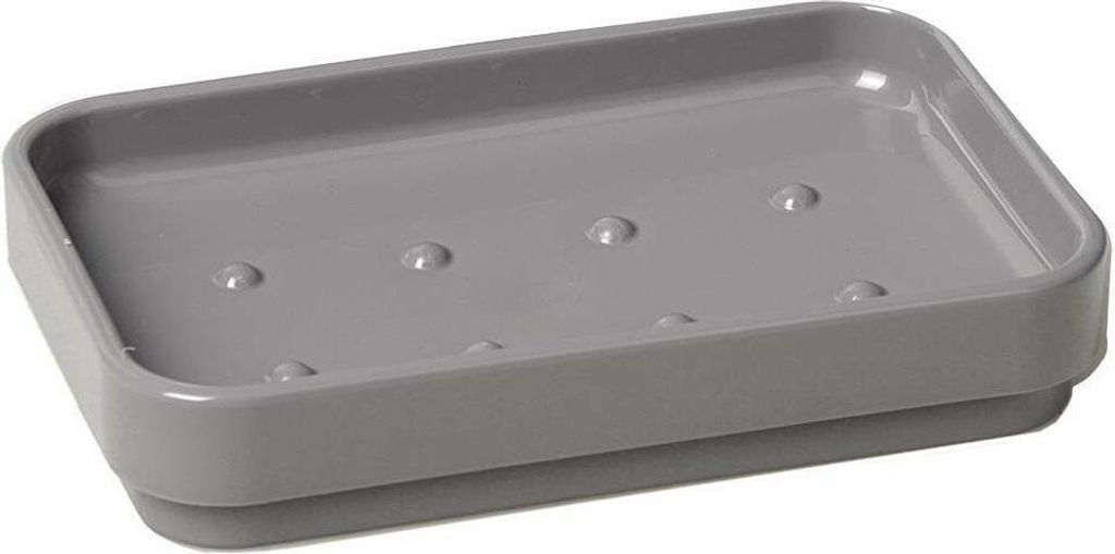 SEVENTY Stehende Seifenschale, grau