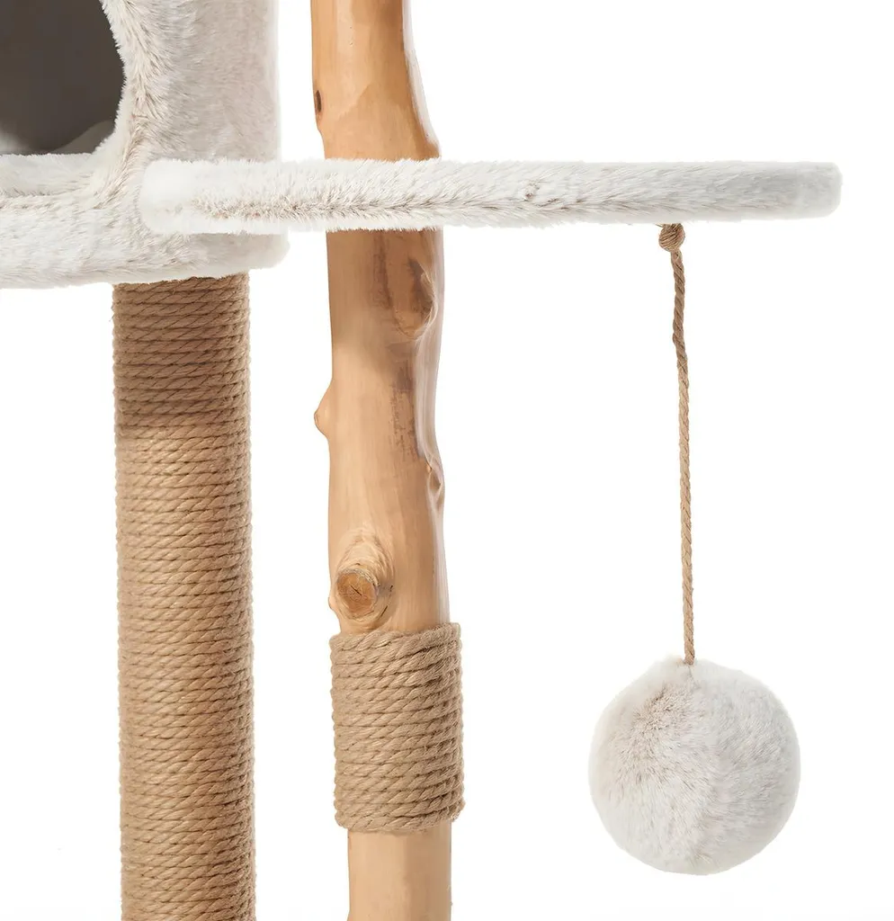 Arbre à chat stable Nobby Loya - Solution idéale pour griffes et jeu - 3