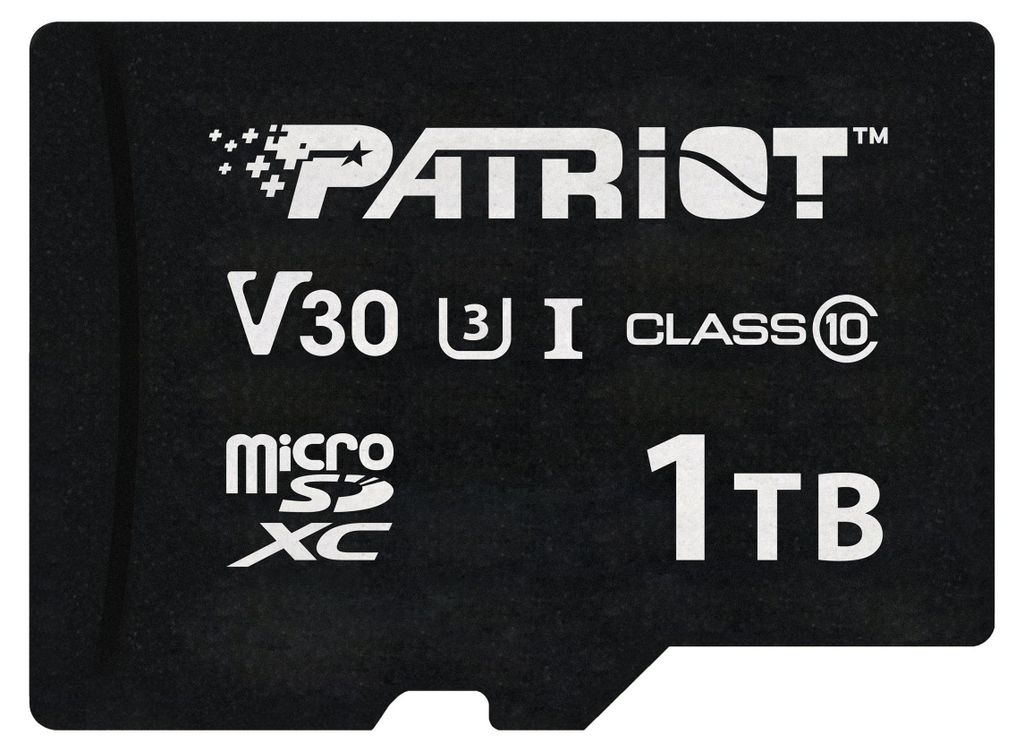 Patriot Memory, Serie VX, Tarjeta MicroSDXC de 1 TB, UHS-I, Imagen del producto 