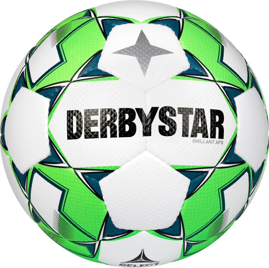 DERBYSTAR Brillant APS v22 WEISS GRÜN GRAU WEISS GRÜN GRAU 5