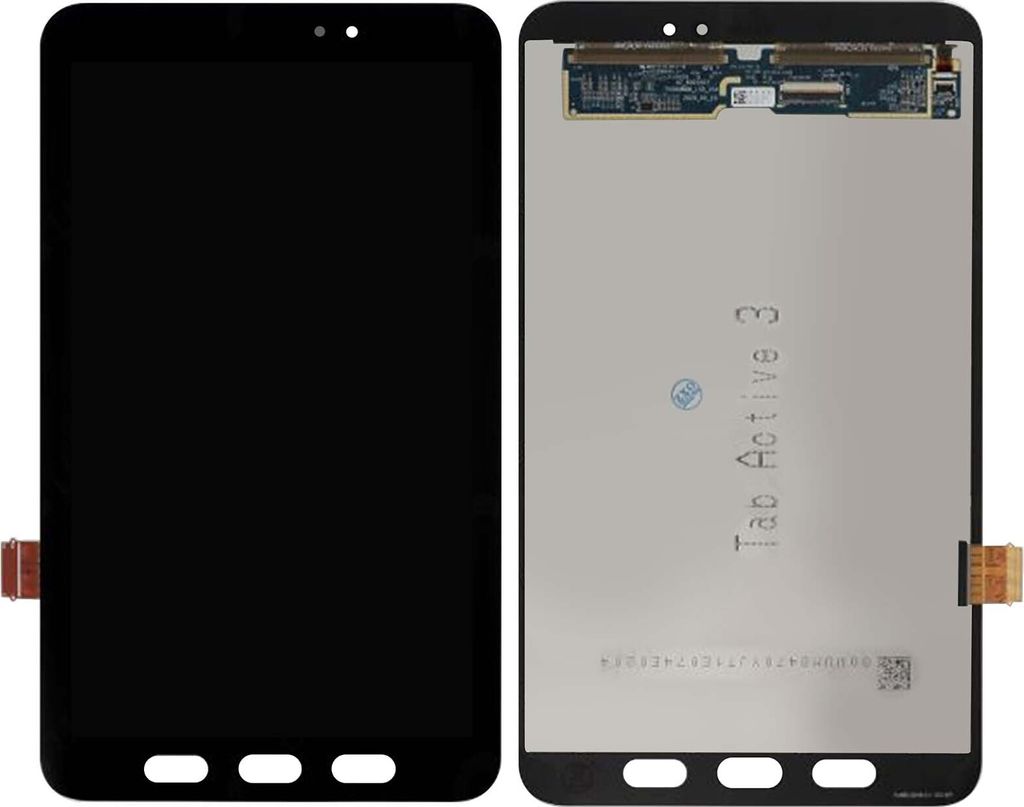 Clappio, LCD-Display + Touchscreen Displayeinheit für Samsung Tab Active 3, Schwarz