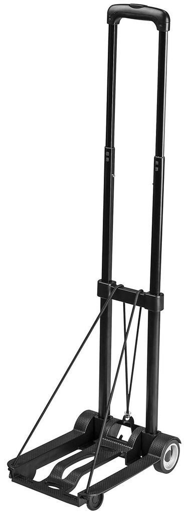 Meister 8985730 Wózek Transportowy, Czarny, 23,5 x 8 x 44,5 Zdjęcie produktu 