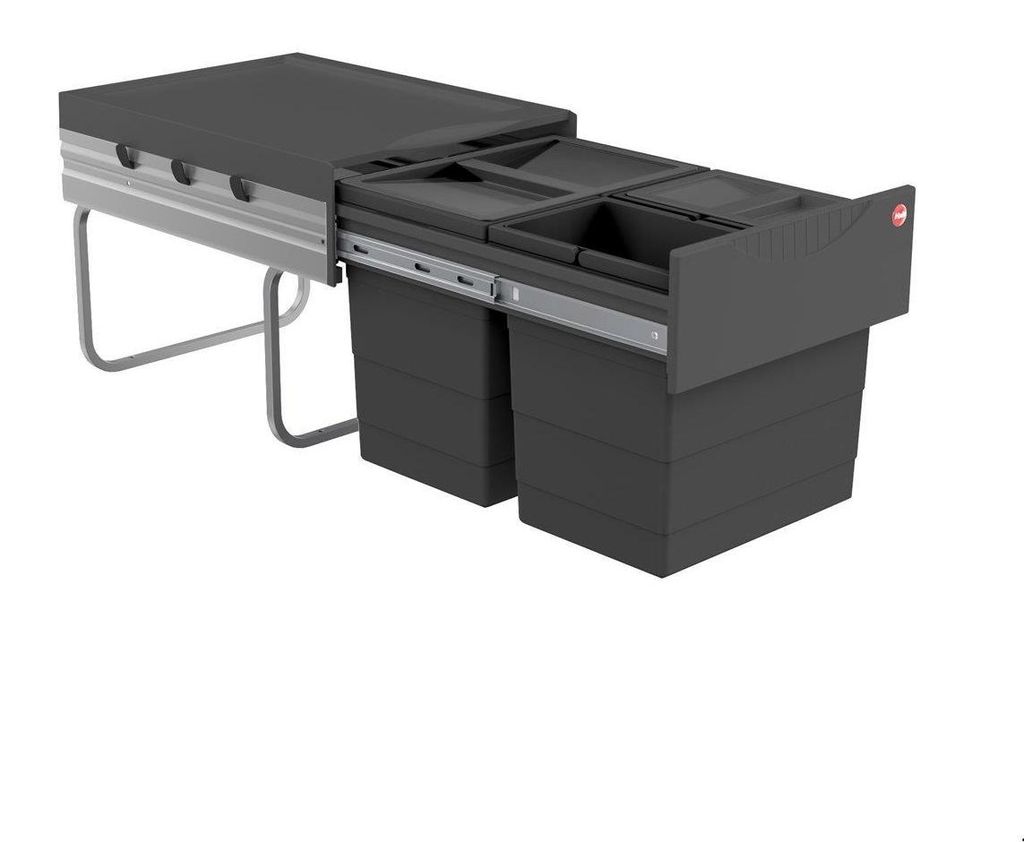 Hailo Abfallsammler 3642532 Raumspar-Tandem 2x 8,5 +18 L Produktbild 