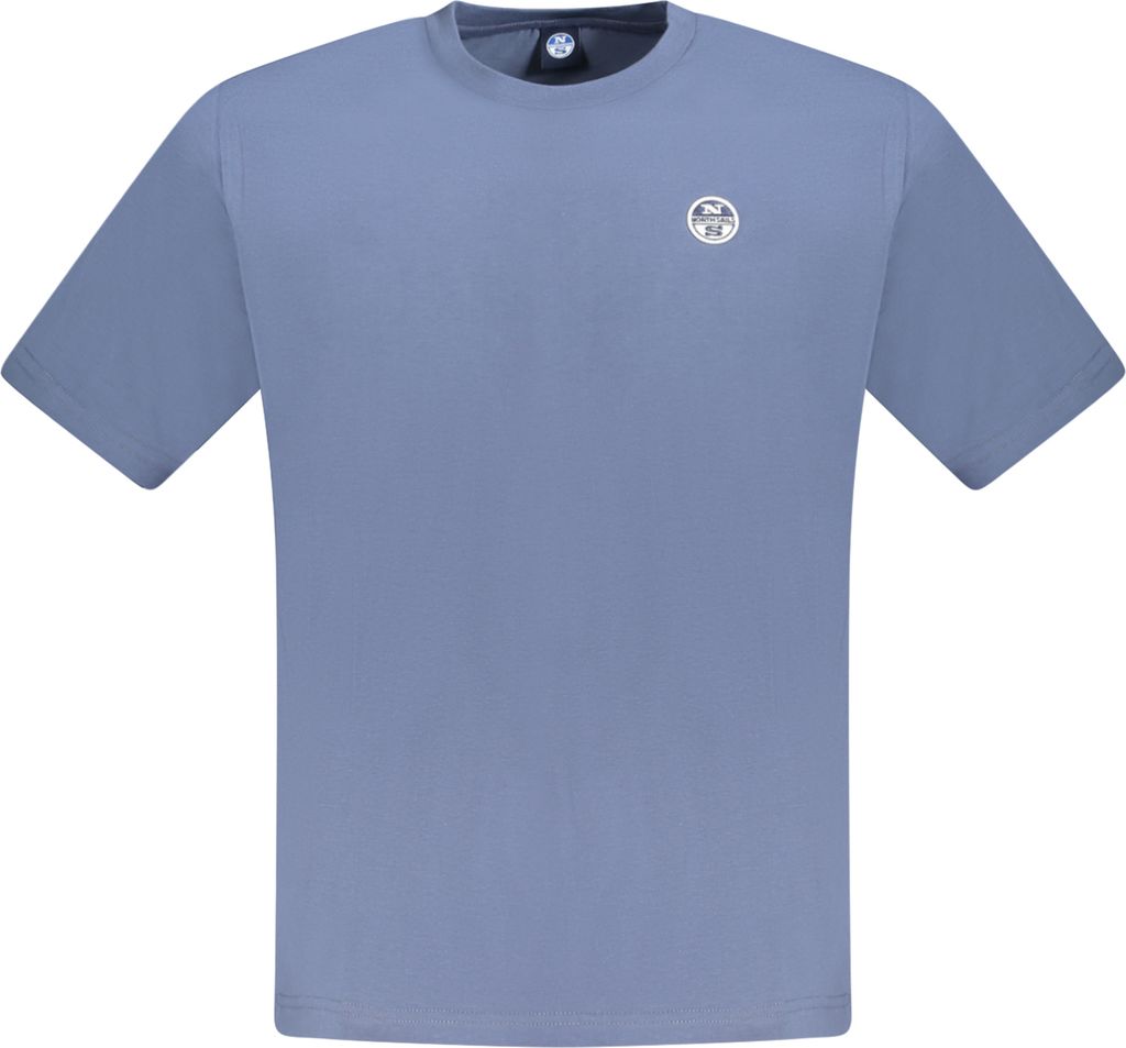 Kurzarmshirt Rundhals Logo Applikation North Sails 996016000 : Größe - S Größe: S
