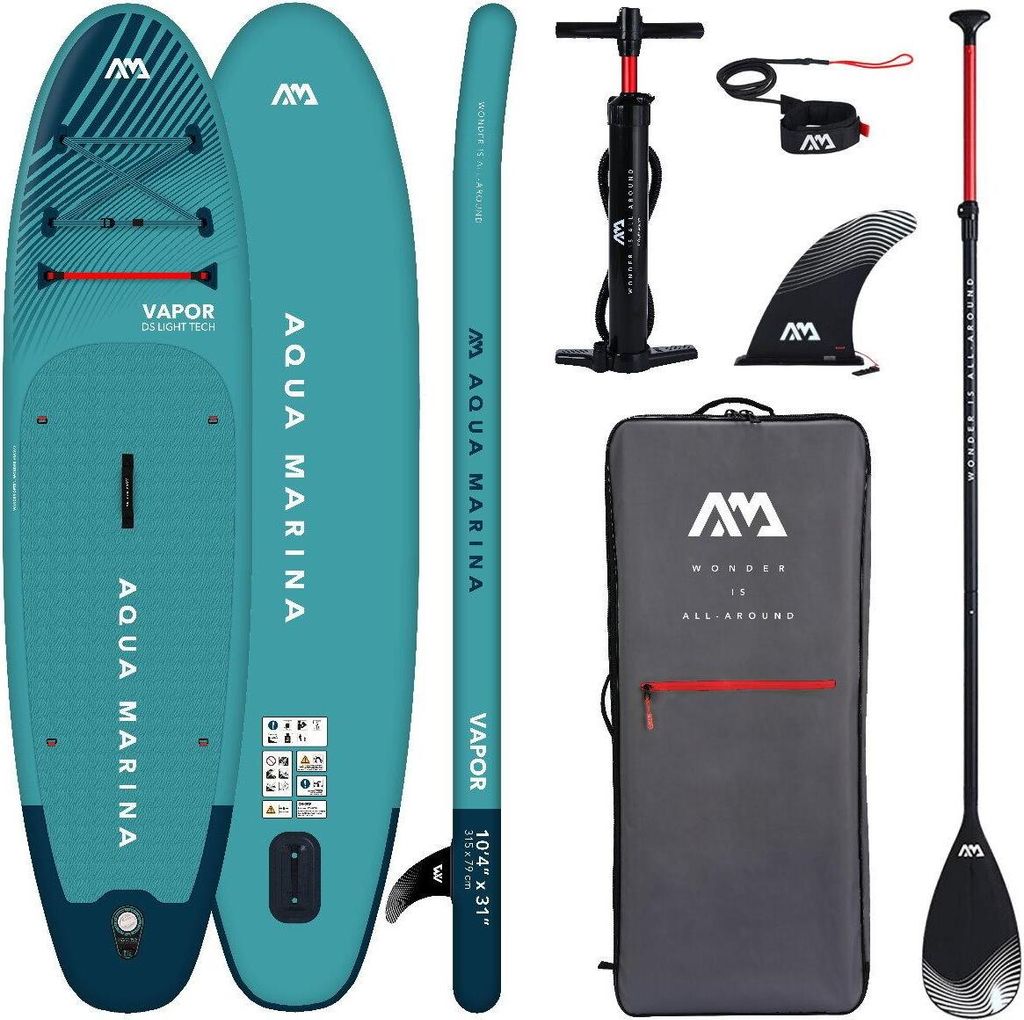 Set tavola AQUA MARINA VAPOR 10.4 iSUP gonfiabile per Stand Immagine del prodotto 