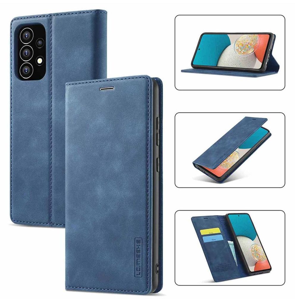Galaxy A53 5G Custodia in pelle con funzione stand e porta Immagine del prodotto 