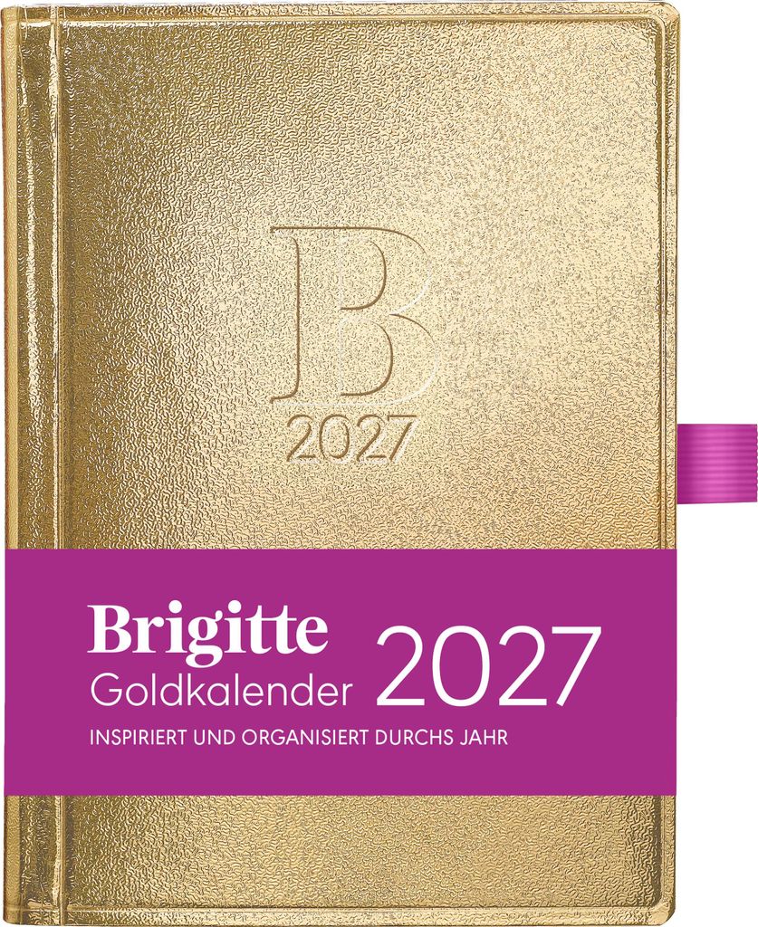 Brigitte Goldkalender 2027 Produktbild 