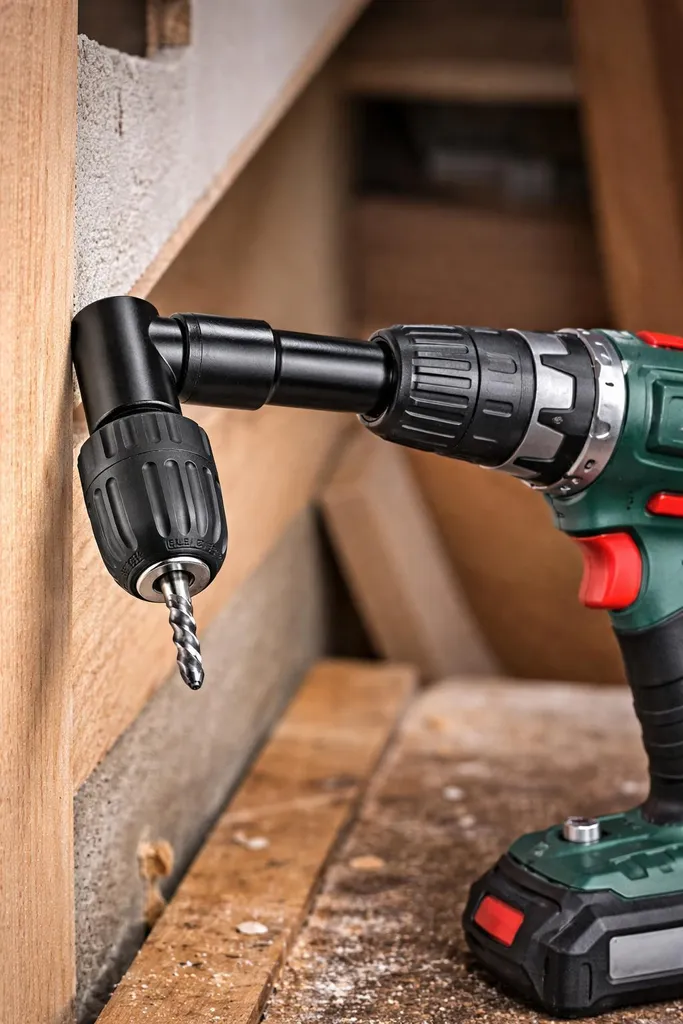 Perçage en angle difficile avec la douille GRAPHITE mandrin de 10 mm - 4