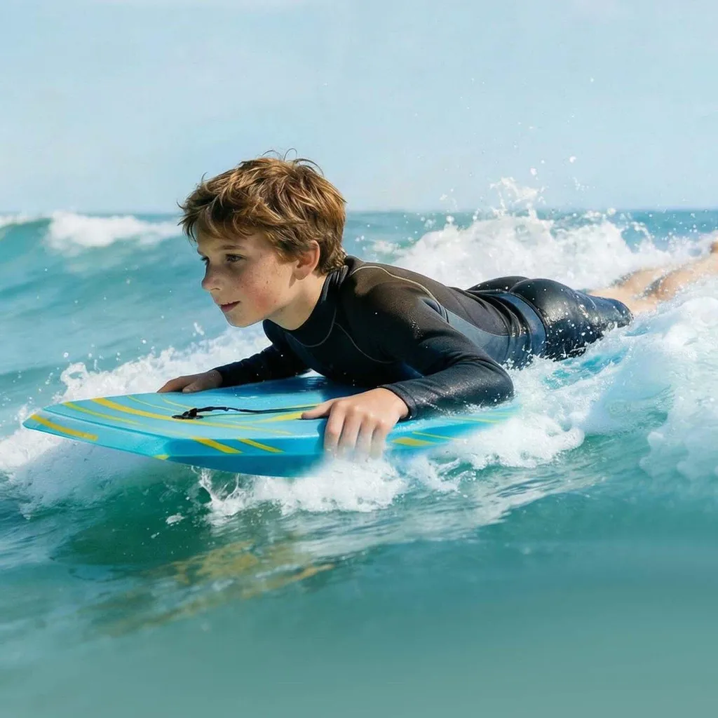 Planche de Bodyboard d'entraînement 105 cm pour plage et océan - 8