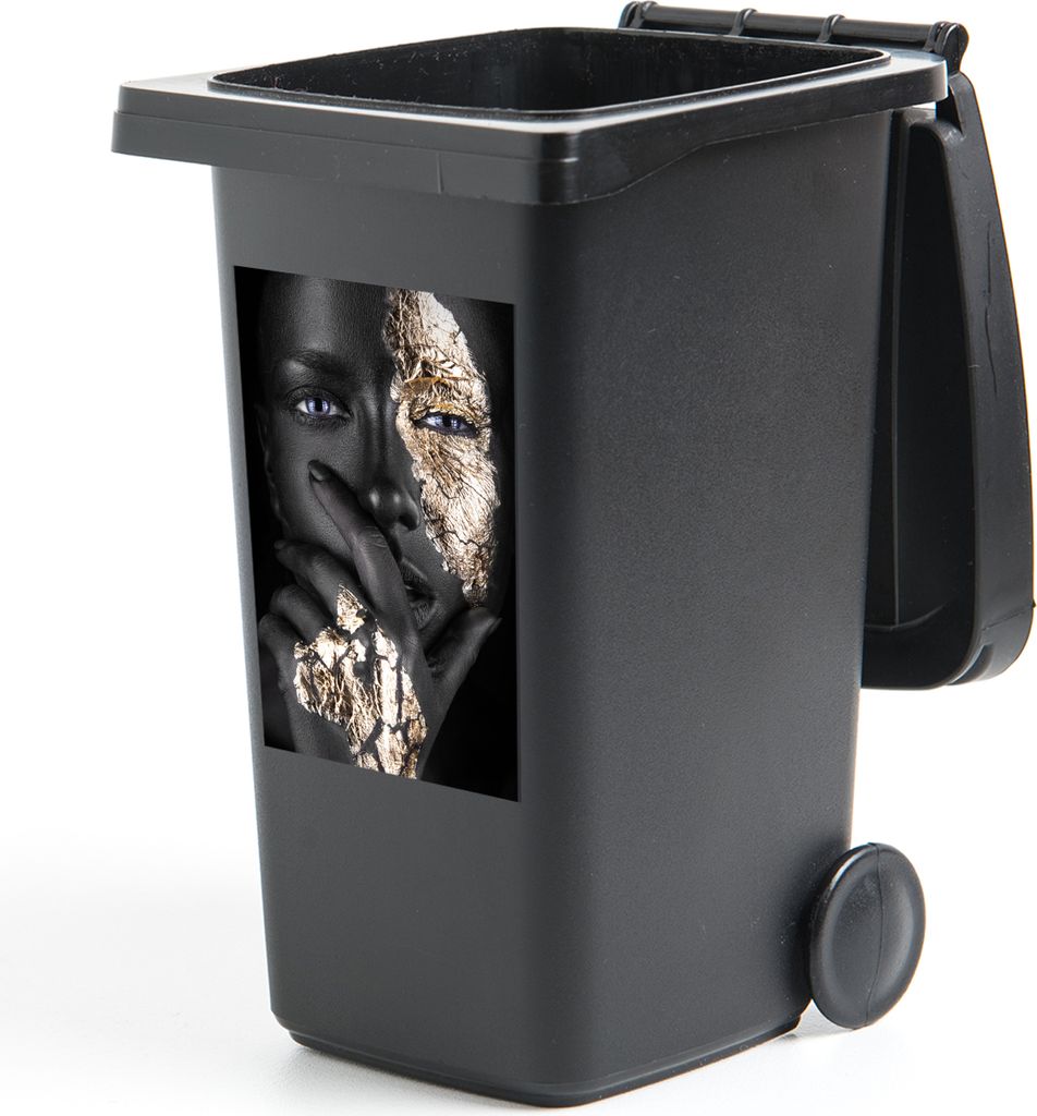 MuchoWow - Mültonnen-sticker - Sticker - Aufkleber für die Mülltonne