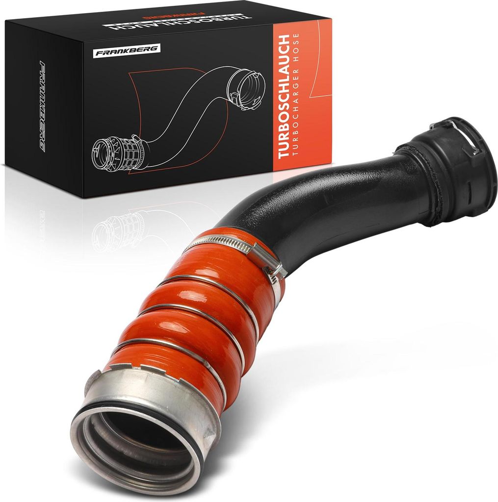 Frankberg 1x Ladeluftschlauch TurboschlauchAnsaugschlauch für BMW X5 E70 X6 E71 E72 3.0L 2008-2014