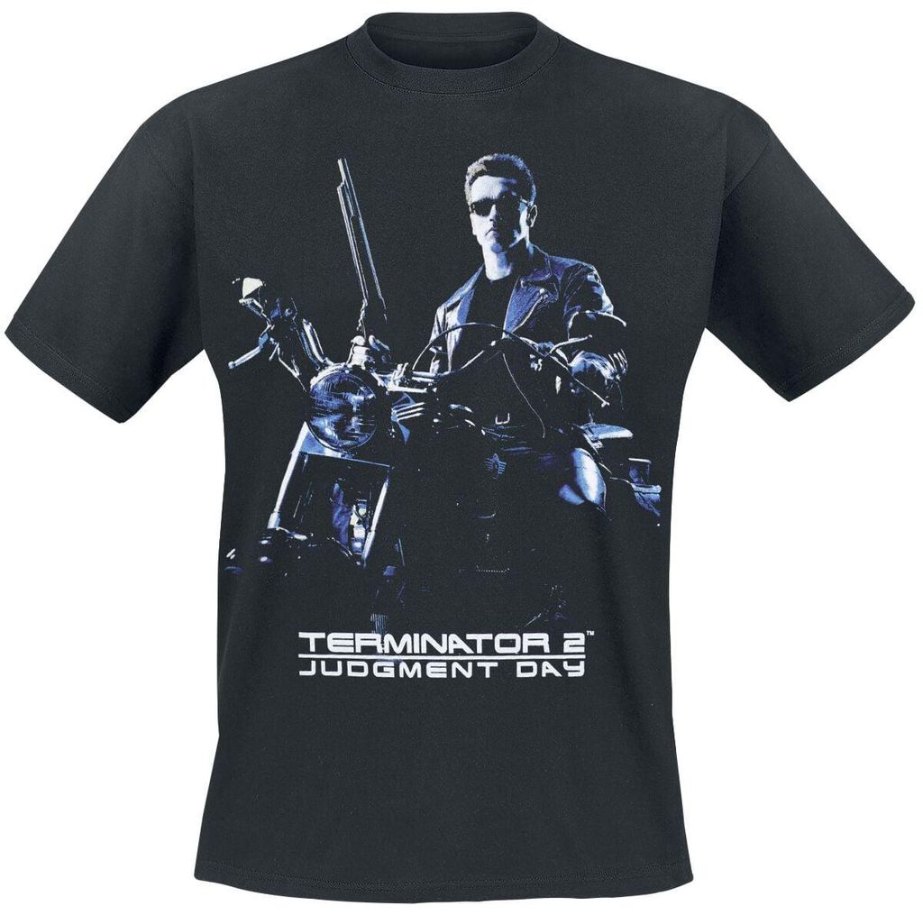 Terminator T-Shirt Herren 2 - Judgement Day schwarz L