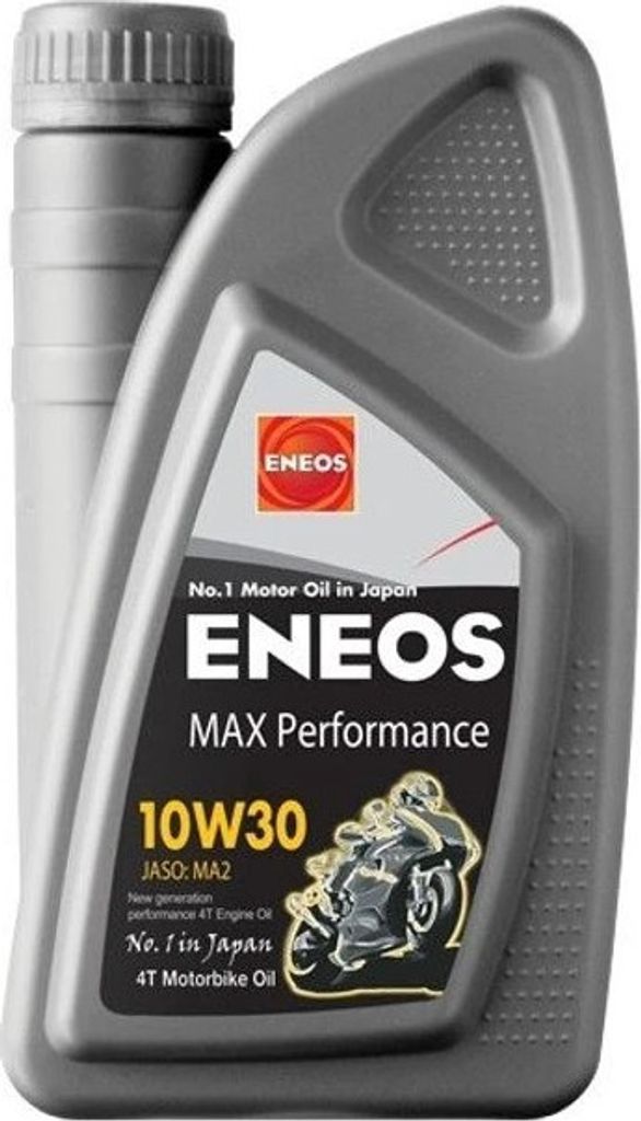 ENEOS Motor Öl Kunststoff 4T ENEOS Max Performance 10 W30 1 Liter (Motorenöl 4T)/Synthetic Oil 4T ENEOS Max Performance 10 W30 1 Litre (Engine Oi...