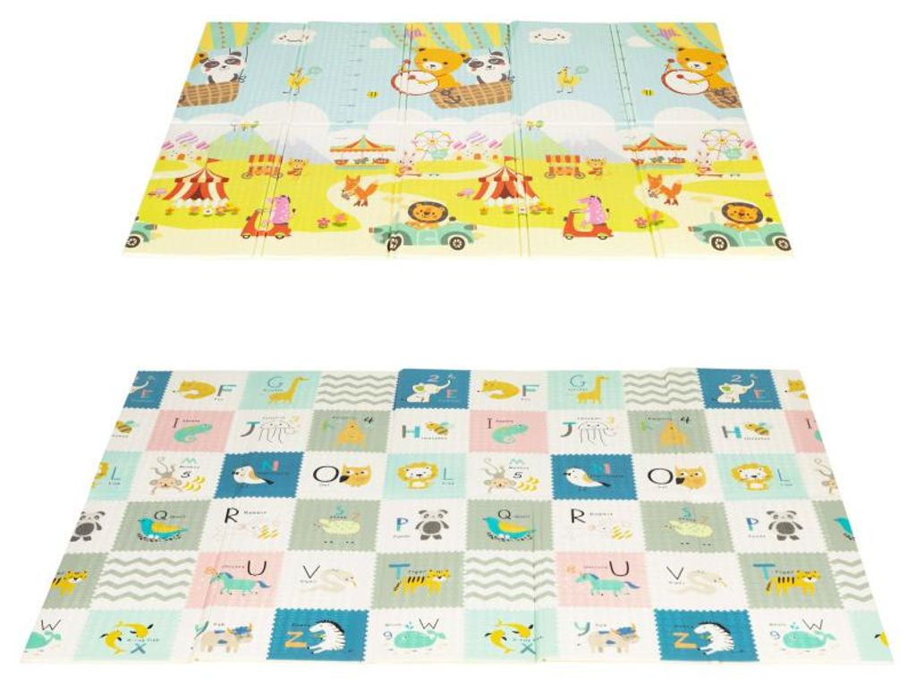 ECOTOYS ECOEVA014 Educatief speelmatje van schuimrubber, Productafbeelding 