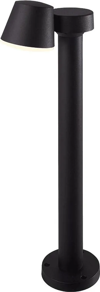 Lampadaire Jardin LED Noir 80cm HOFTRONIC Inclinable - Éclairage Allée IP54