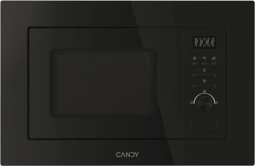 Micro-ondes encastrable noir Candy 20L Grill pour cuisine moderne