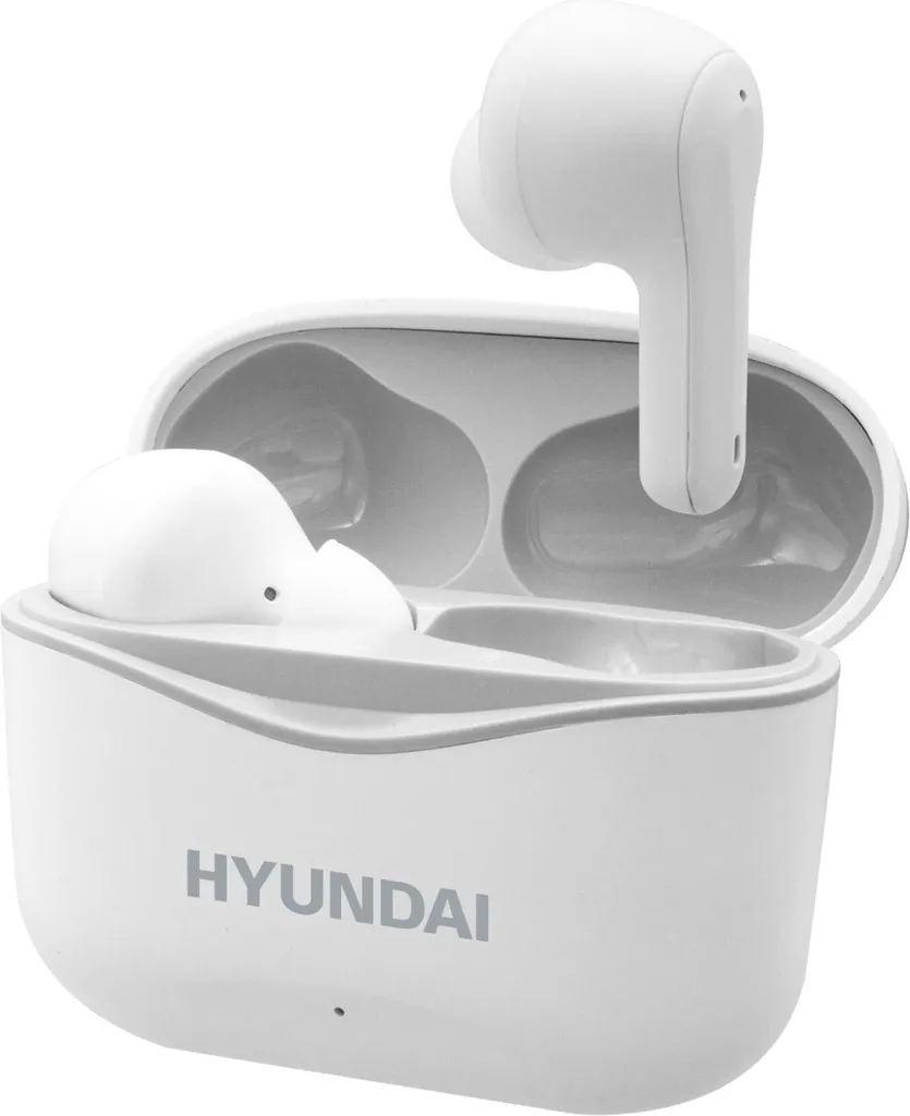 Hyundai HN-TWSQ7 Kopfhörer & Headset Kabellos im Ohr Anrufe/Musik USB Typ-C Bluetooth Weiß