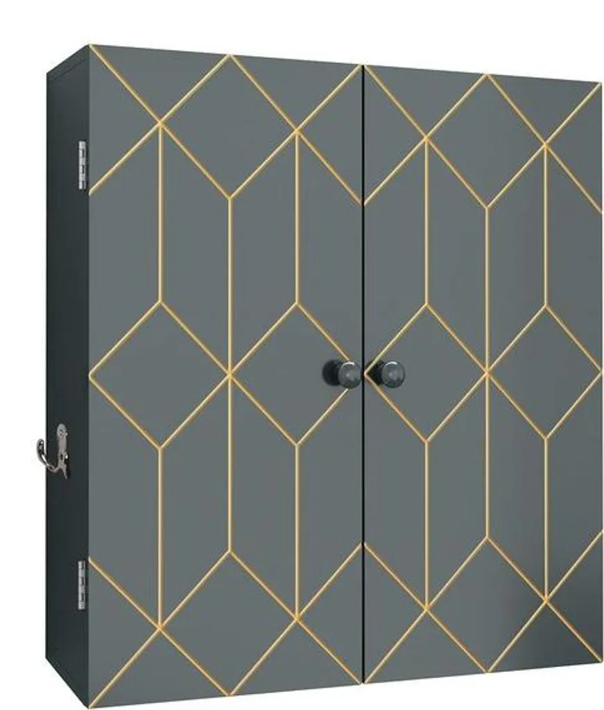 Meuble de rangement mural gain de place pour cuisine ou bureau moderne