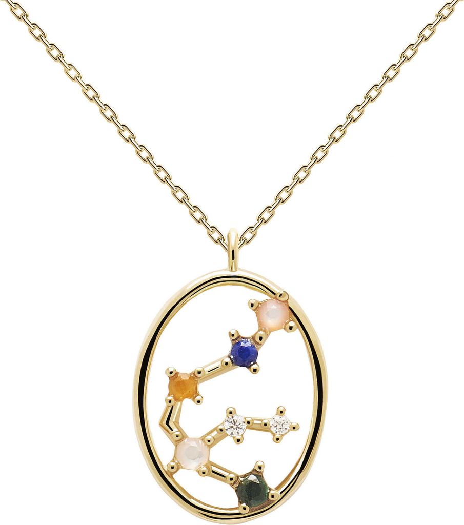 PDPAOLA Halskette STERNZEICHEN 18K gold plated silver gold Produktbild 