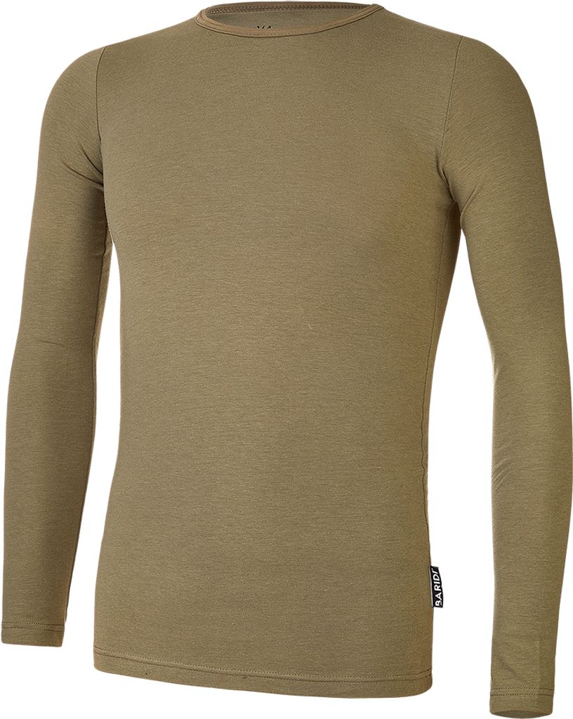 T-Shirt langer Ärmel dünn Outlast - khaki, 164
