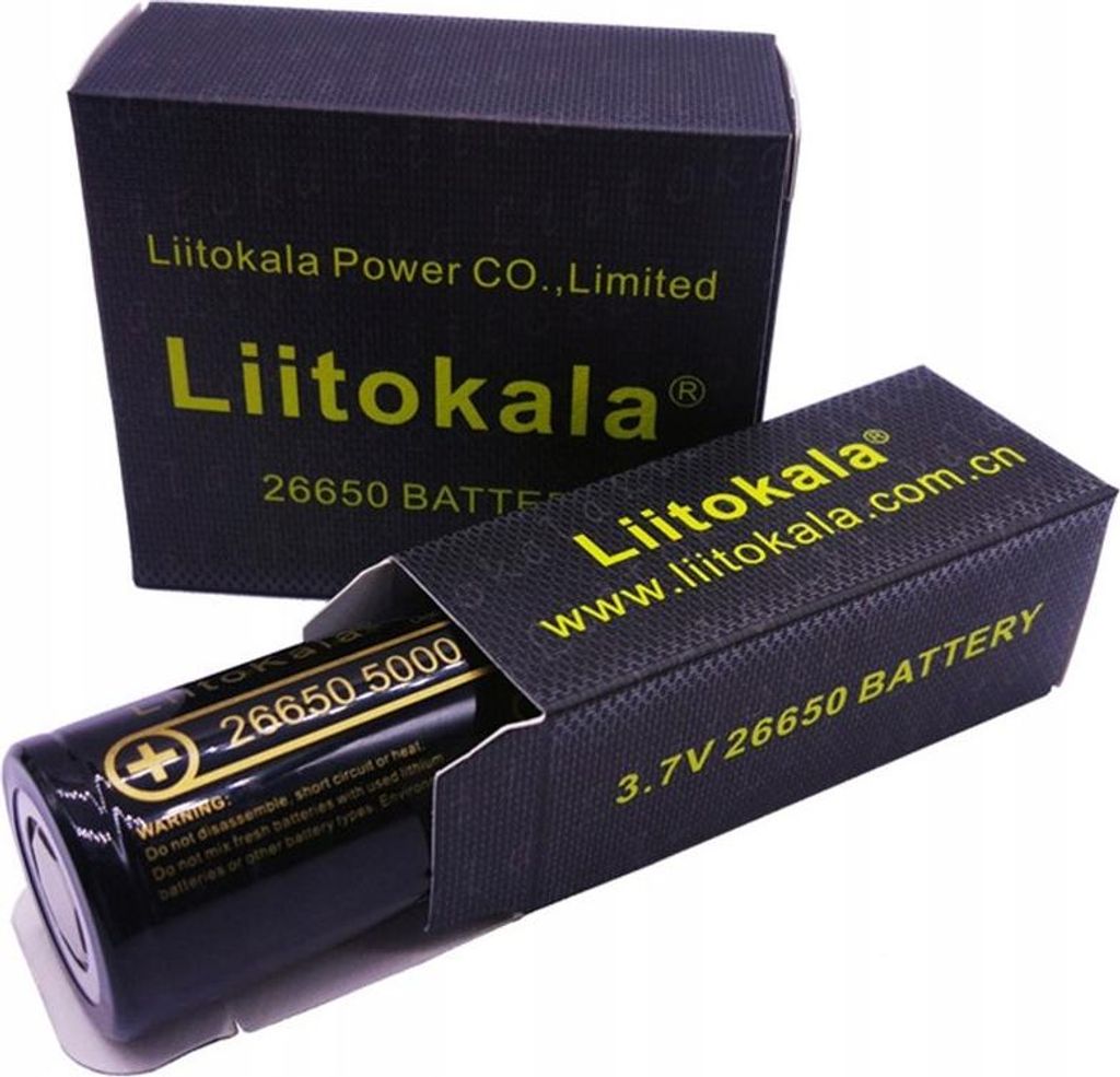 Batteria ricaricabile Liitokala Lii-50A Li-ion 26650 Immagine del prodotto 