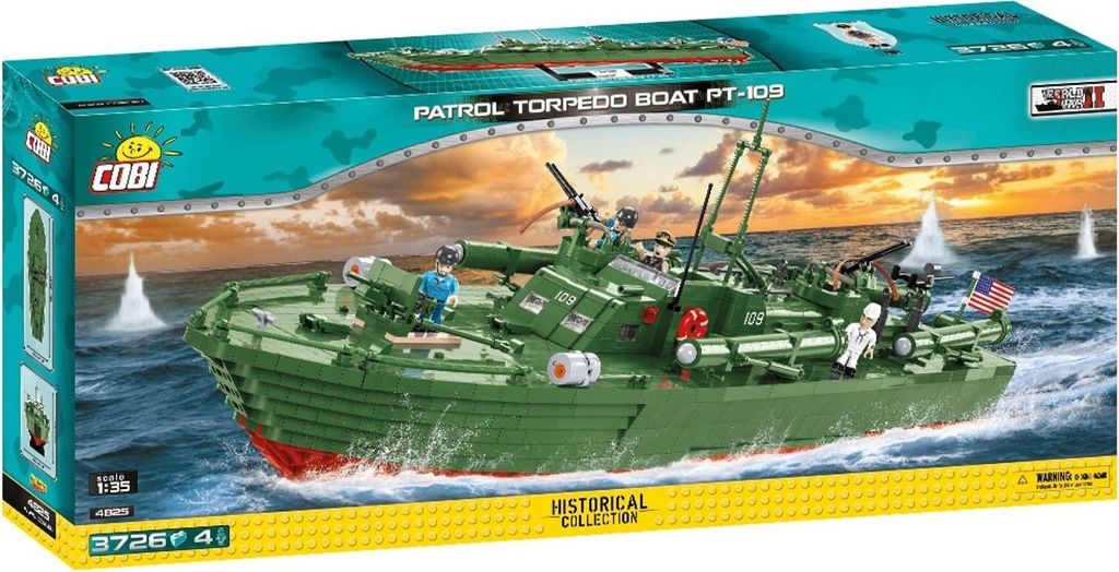 Cobi 4825 - Konstruktionsspielzeug - Patrol Torpedo Boat Produktbild 
