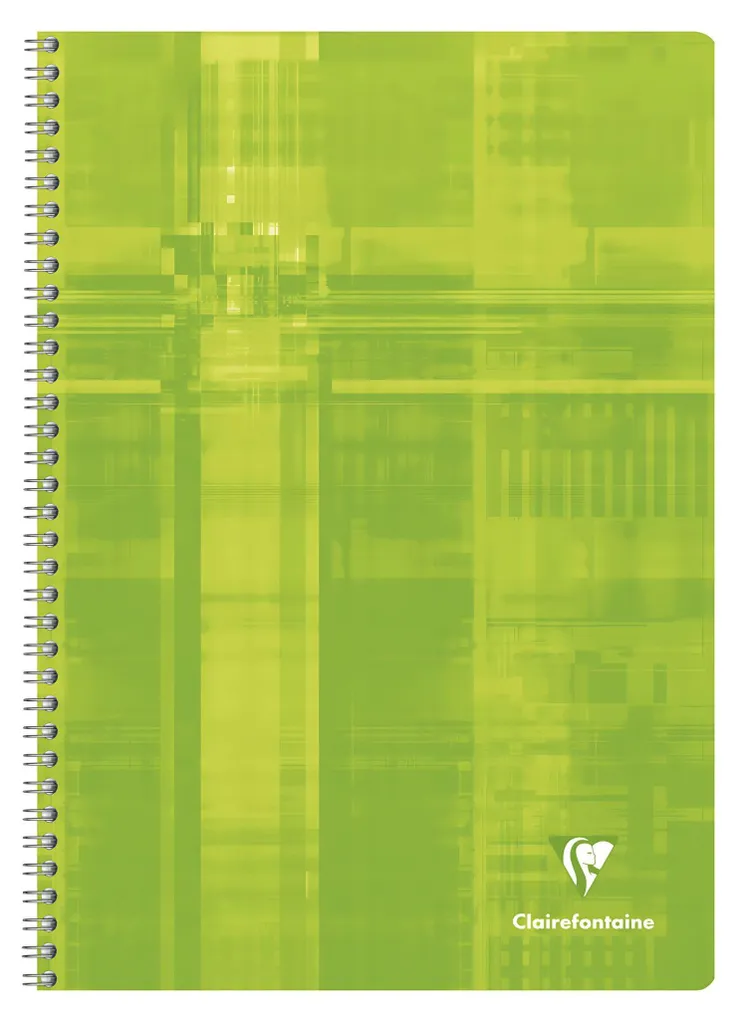 Carnet A4 spirale 90g Seyès, 50 feuilles haute qualité papier blanc