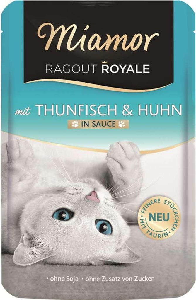 Miamor - Ragout Royale Pouch 22x100g | Thunfisch & Huhn
