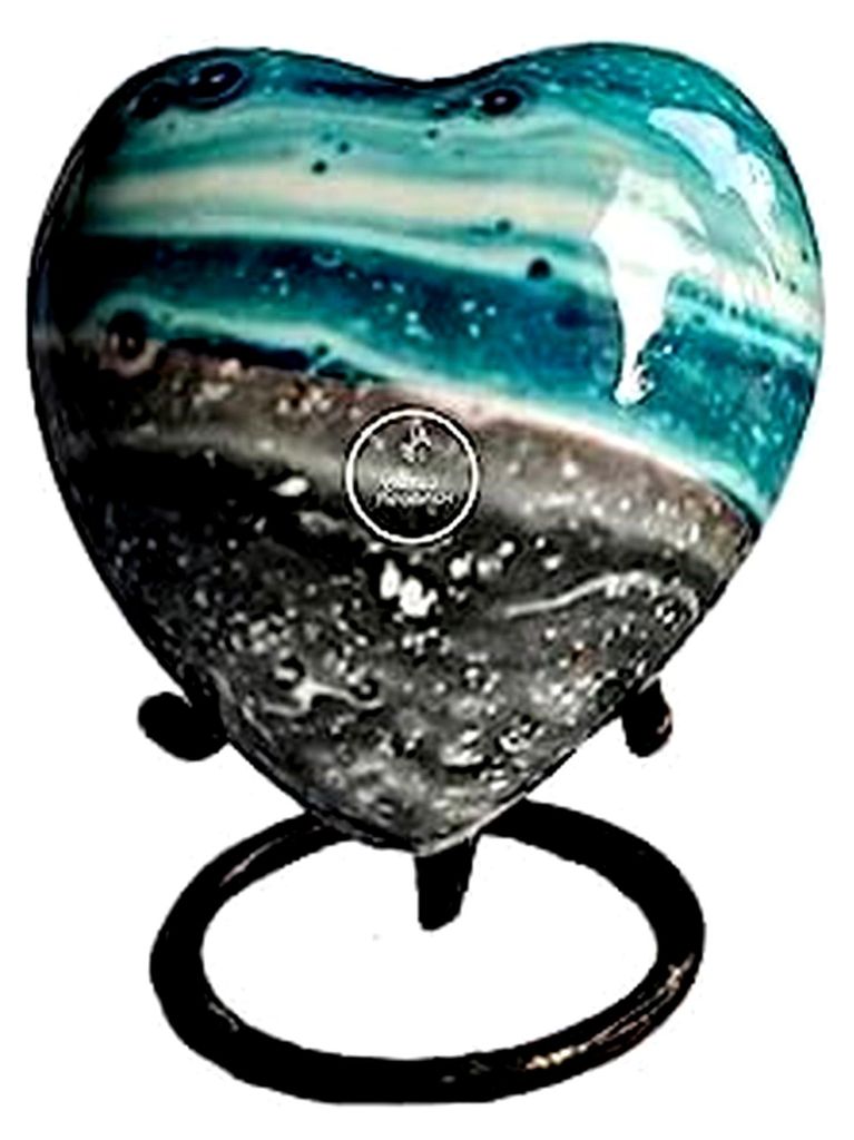 Kleine Urne für Tier-Baby-Asche – Urne für Haustiere, Hund, Katze, Andenken, Feuerbestattungsurne, Miniatur-Urne, 7,6 cm, Rot