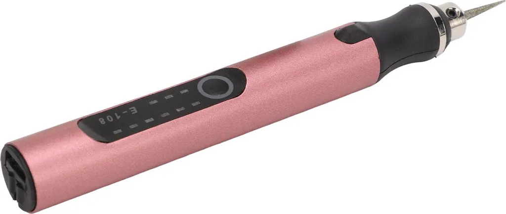 Stylo de gravure sans fil avec indicateur LED et protection électrique