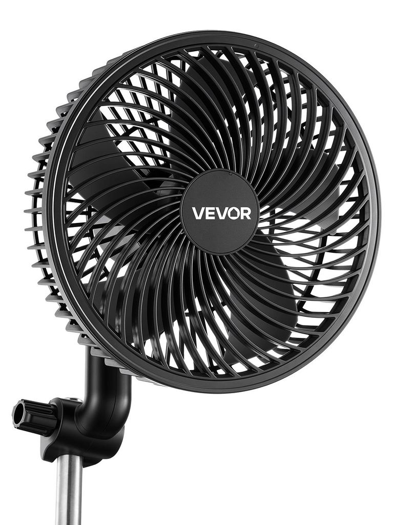 Vevor RF6-PA, Haushalts-Lamellenlüfter, Schwarz, Produktbild 