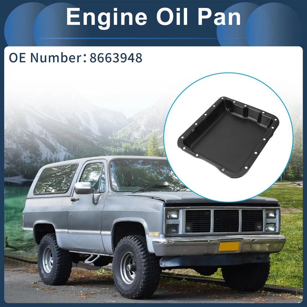 Anti-Fuite Carter d'Huile Transmission 8663948 pour GMC C2500 Noir