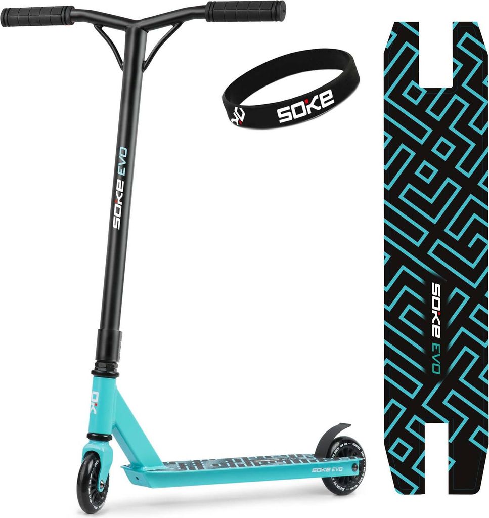 SOKE EVO Performance Scooter hellblau