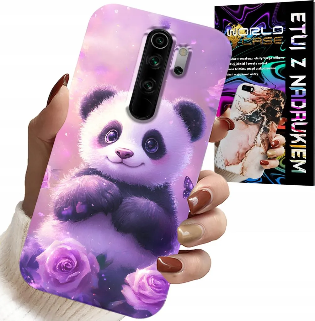 Cover Xiaomi Note 8 Pro Panda: Allegria e Protezione per i Piccoli