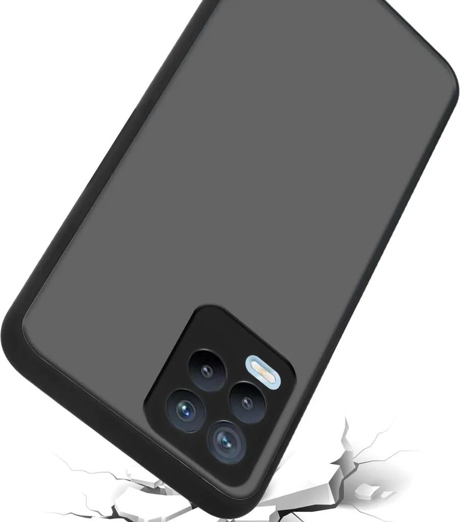 Realme 8 Pro Cover Cadorabo Nero Opaco - Stile Elegante e Protezione